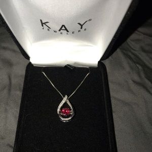 Kay’s ruby necklace.